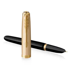 Parker 51 Deluxe Black GT 18K Feder F